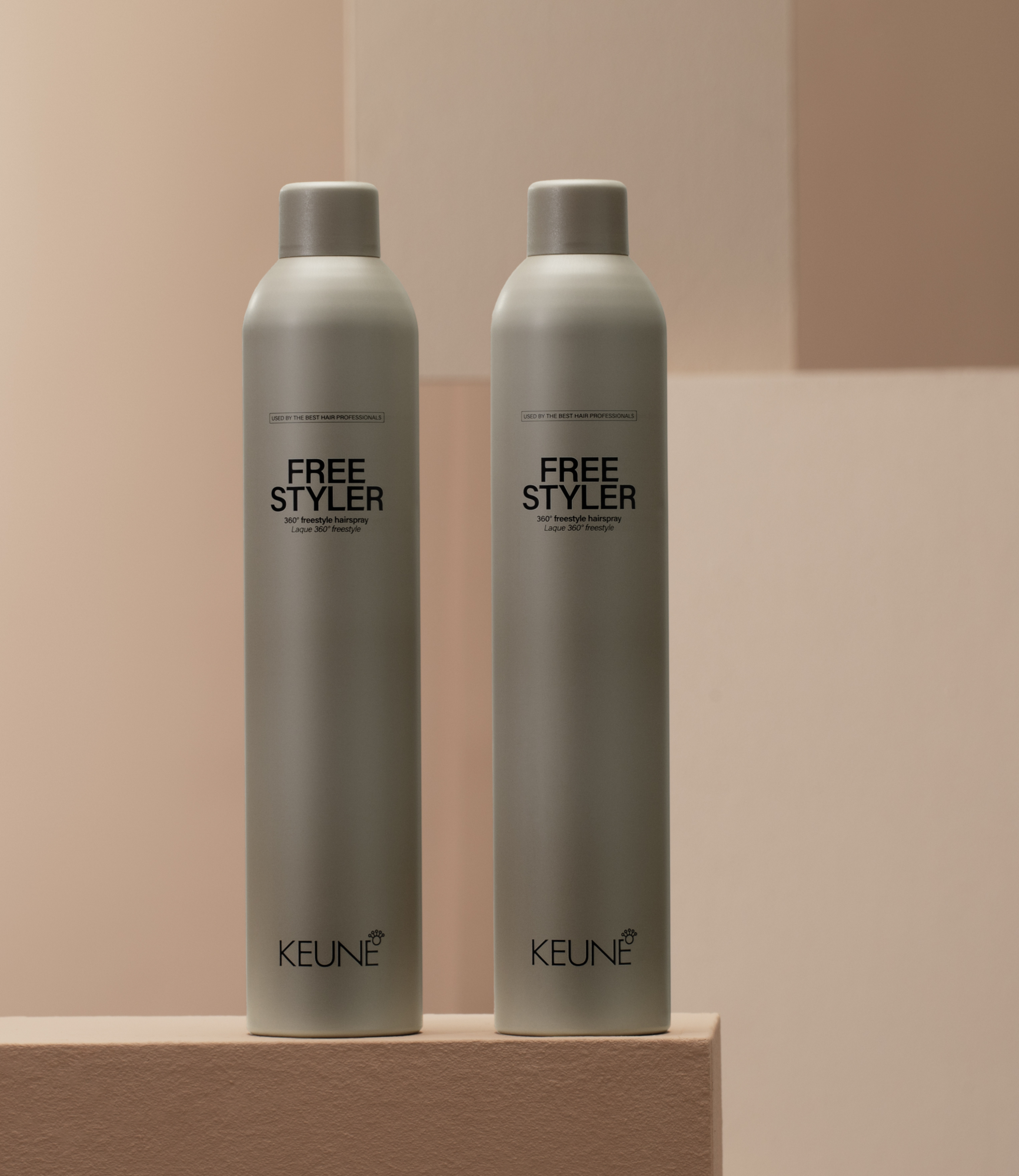 Enhance your styling routine with Keune Free styler 360° hair spray. Get creative and maintain stunning hairstyles with this versatile spray.